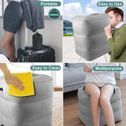 Sleevon® Inflatable Travel Foot Rest
