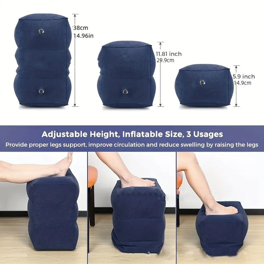 Sleevon® Inflatable Travel Foot Rest