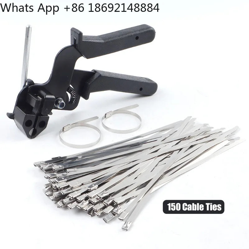 Manual Cable Tie Tightening Tool With Cutting Head