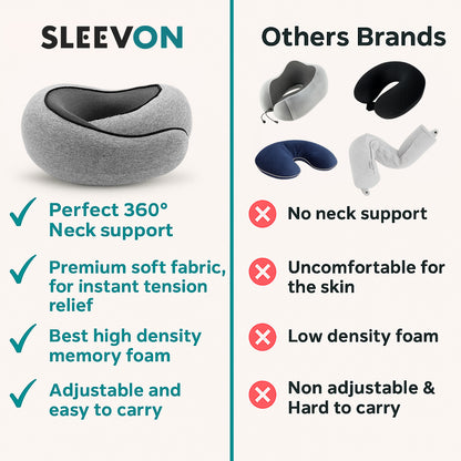 Sleevon® Travel Neck Pillow