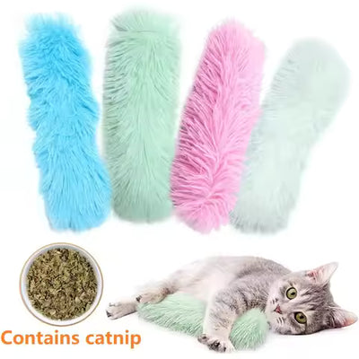 Fluffy Velvet Catnip Pillow Toy