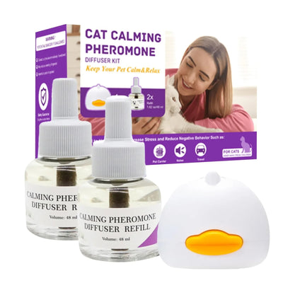 30-Day Calming Pheromone Diffuser Kit for Cats