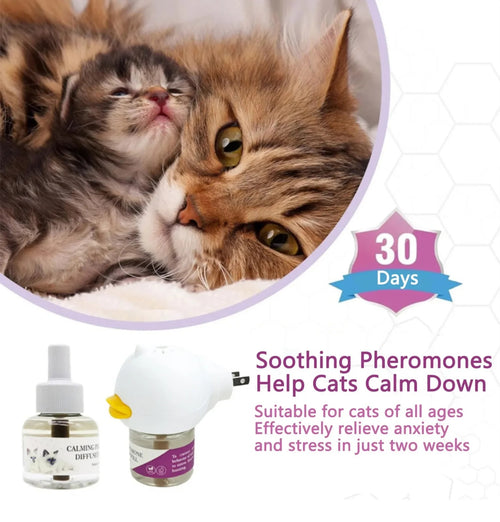 30-Day Calming Pheromone Diffuser Kit for Cats
