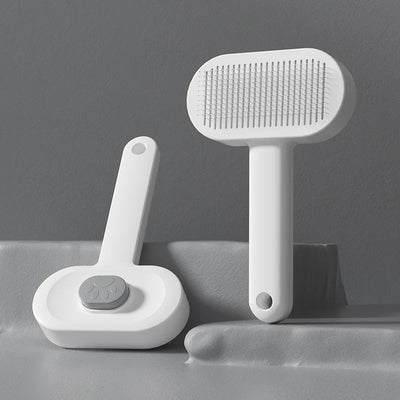 Self-Cleaning Cat Grooming Brush